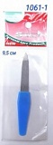 1061-01 Металлическая пилка с пласт ручкой 9,5 см (12 шт)