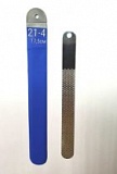 21-04 Пилка  цельнометаллическая  для педикюра   17,5 см.