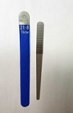 21-08 Пилка  цельнометаллическая для ногтей Зебра 16 см.