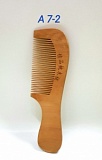 Расческа для волос деревянная А7-2 (12 шт.)