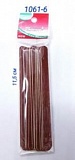 1061-06 Набор пилок,12 шт, для натур ногтей 11,5 см  (12шт).