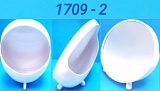 1709-2 (white) Зеркало Настольное  (48шт.)